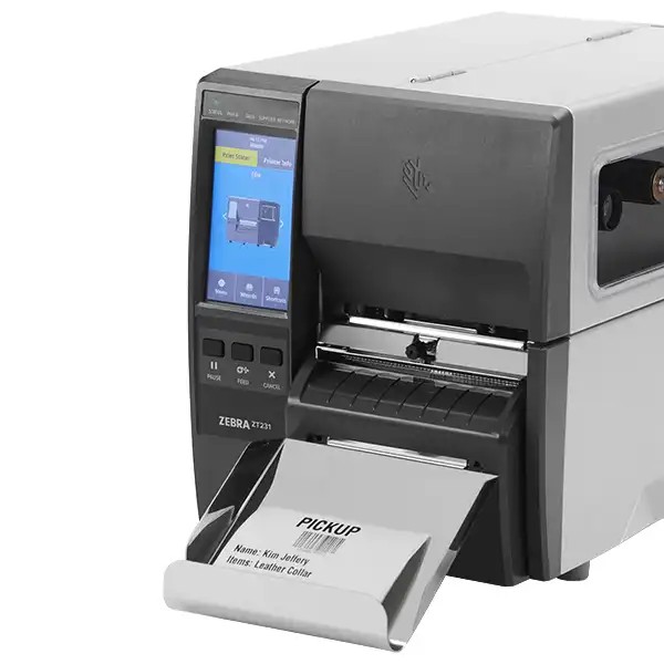 Zebra ZT231 Thermotransfer 300 dpi, Cutter, Ethernet, Display