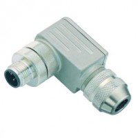 Binder Serie 825 Winkelstecker mit D-Kodierung für Industrial Ethernet, PROFINET Basis